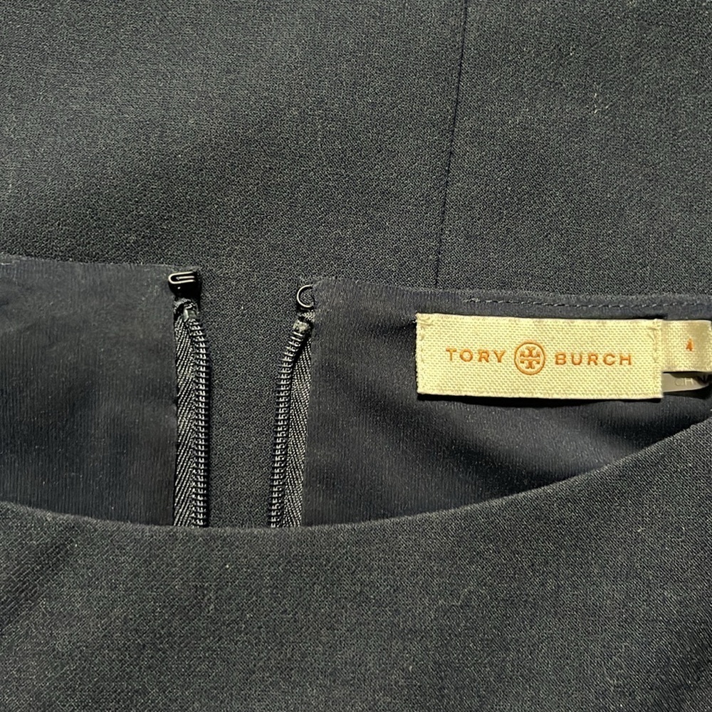 Tory Burch Navy Mini Dress Button - Picture 15 of 15